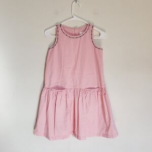 Hanna Andersson Sleeveless Pink Dress size 140/ US 10